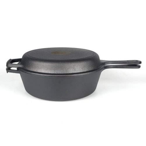 Milestone66 Cast Iron 3in1 Combo Pan Set 3.5 L