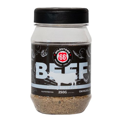 Milestone66 BBQ-Grill Rub - Black - 250g