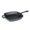 Milestone66 Cast iron ribbed grill pan