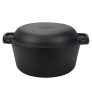 Öntöttvas Double Dutch Oven, 5 L - Milestone66 