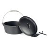 Öntöttvas Dutch Oven, lábas 4,5 L - Milestone66 