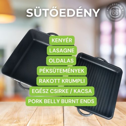 Milestone66 Cast iron Baking dish 36,5 x 30 cm