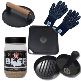 Smash burger csomag kis vaslappal