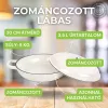 Płytki emaliowany garnek żeliwny 30 cm – Milestone66