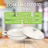 Płytki emaliowany garnek żeliwny 30 cm – Milestone66
