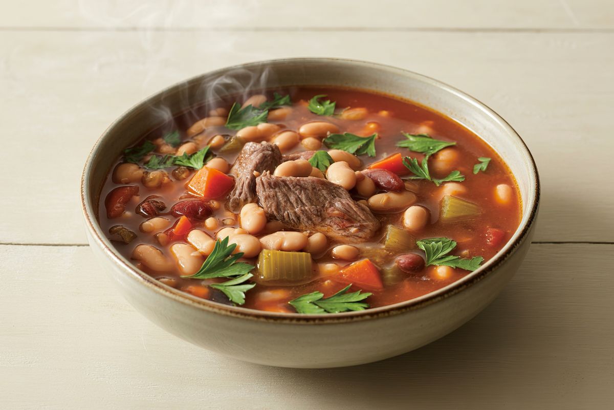 Jókai bableves recept - füstös, gazdag ízek