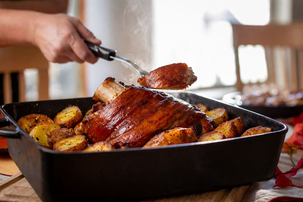 Kemencés csülök recept - ropogós bőr, omlós hús